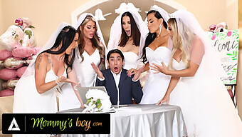 Angry Bride Takes Revenge On Wedding Planner In Intense Group Sex